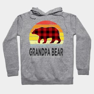 fathers day grandpa bear Hoodie